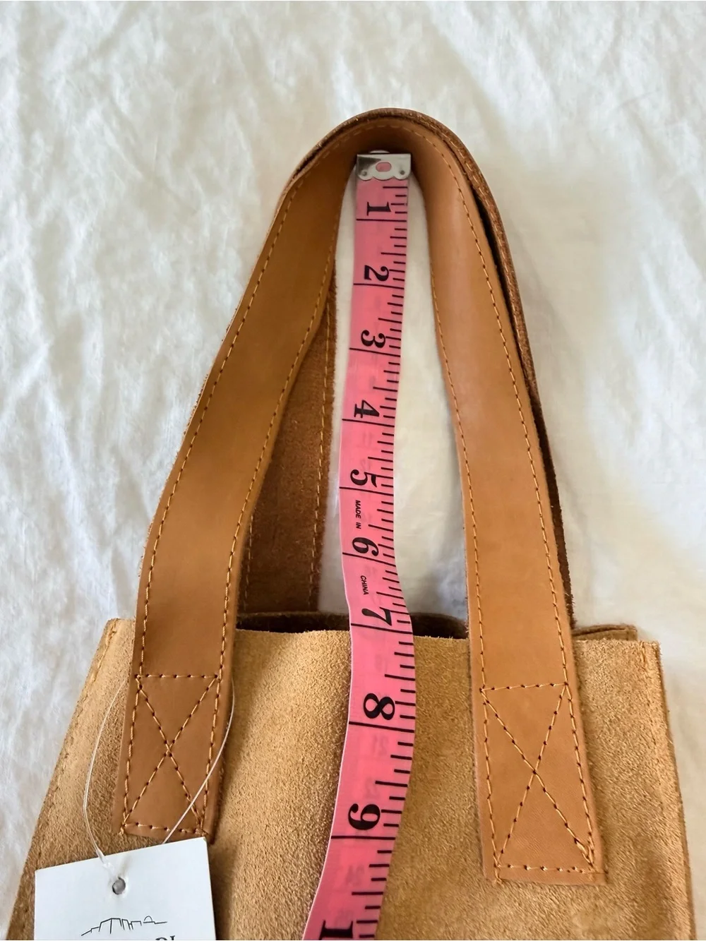 Vintium | Dual Bottle Brown Suede Wine Bag | Zuccardi Branded